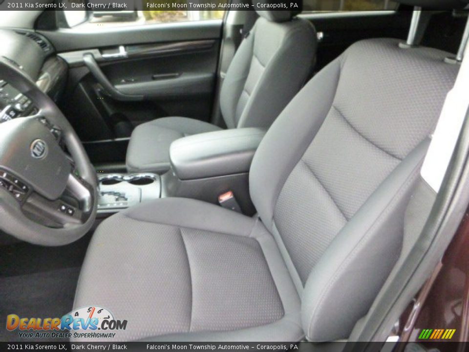 2011 Kia Sorento LX Dark Cherry / Black Photo #15