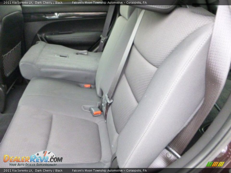 2011 Kia Sorento LX Dark Cherry / Black Photo #16