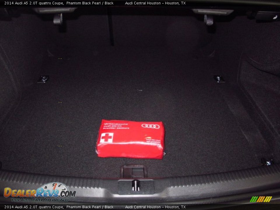 2014 Audi A5 2.0T quattro Coupe Phantom Black Pearl / Black Photo #7