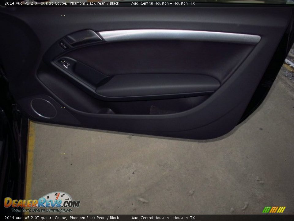2014 Audi A5 2.0T quattro Coupe Phantom Black Pearl / Black Photo #11