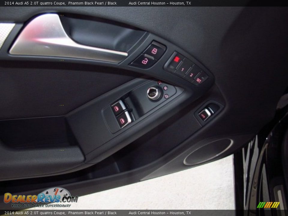 2014 Audi A5 2.0T quattro Coupe Phantom Black Pearl / Black Photo #15