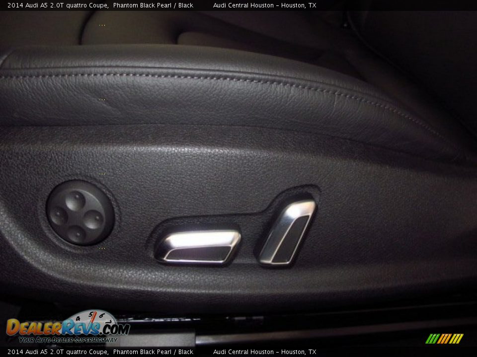 2014 Audi A5 2.0T quattro Coupe Phantom Black Pearl / Black Photo #16