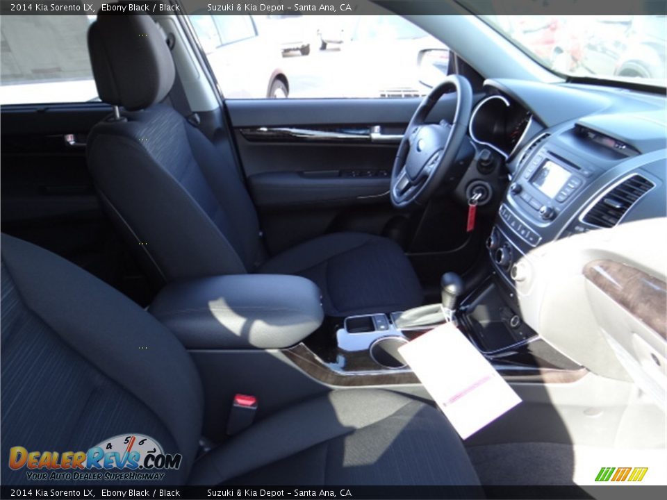 2014 Kia Sorento LX Ebony Black / Black Photo #30