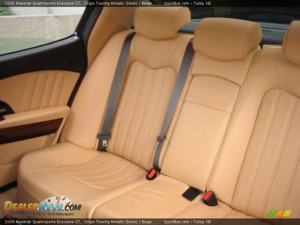 2006 Maserati Quattroporte Executive GT Grigio Touring Metallic (Silver) / Beige Photo #13