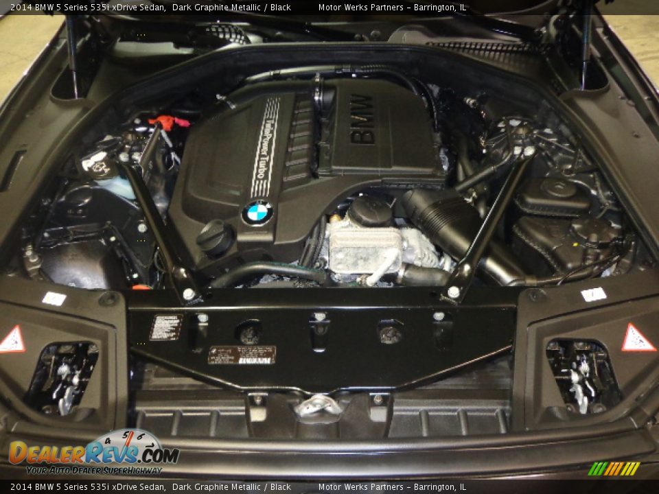 2014 BMW 5 Series 535i xDrive Sedan 3.0 Liter DI TwinPower Turbocharged DOHC 24-Valve VVT Inline 6 Cylinder Engine Photo #21