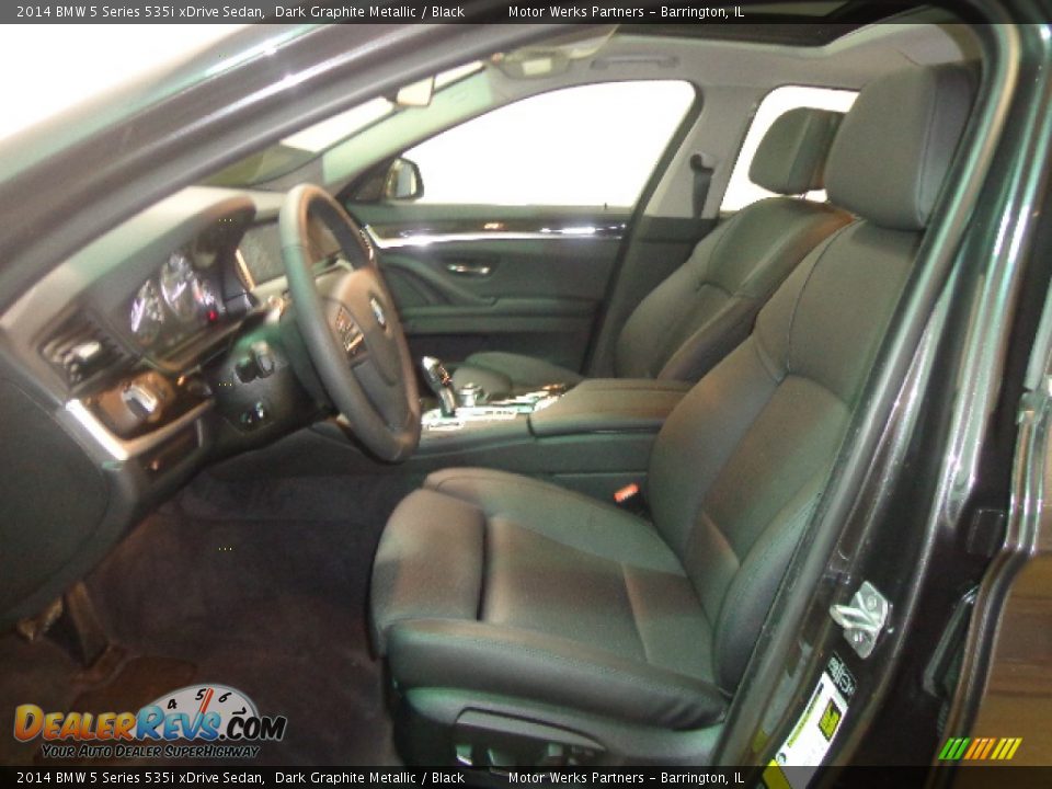 Front Seat of 2014 BMW 5 Series 535i xDrive Sedan Photo #26