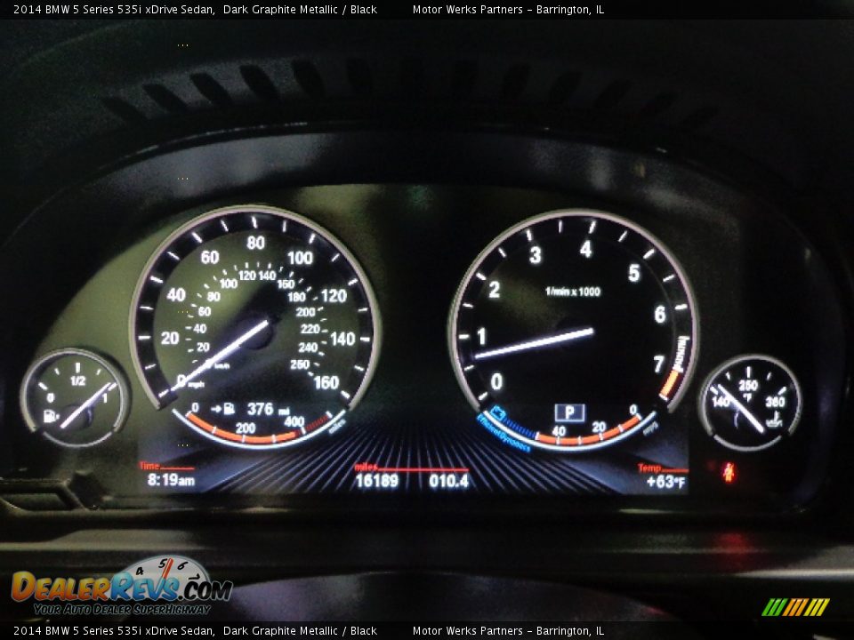 2014 BMW 5 Series 535i xDrive Sedan Gauges Photo #27