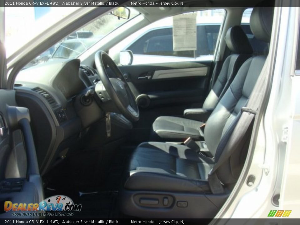 2011 Honda CR-V EX-L 4WD Alabaster Silver Metallic / Black Photo #8