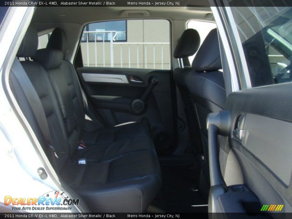 2011 Honda CR-V EX-L 4WD Alabaster Silver Metallic / Black Photo #13