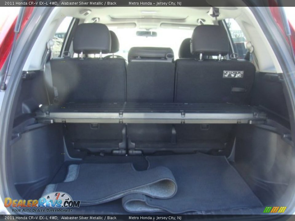 2011 Honda CR-V EX-L 4WD Alabaster Silver Metallic / Black Photo #14