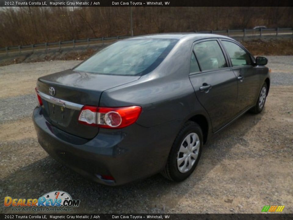 2012 Toyota Corolla LE Magnetic Gray Metallic / Ash Photo #7