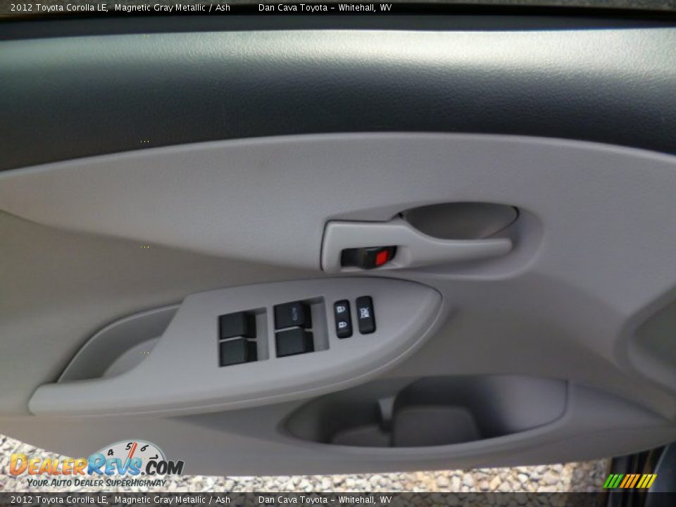 2012 Toyota Corolla LE Magnetic Gray Metallic / Ash Photo #13