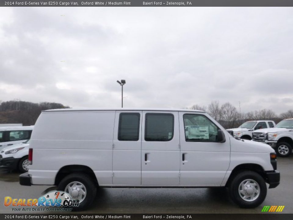 2014 Ford E-Series Van E250 Cargo Van Oxford White / Medium Flint Photo #1
