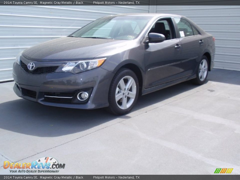 2014 Toyota Camry SE Magnetic Gray Metallic / Black Photo #7