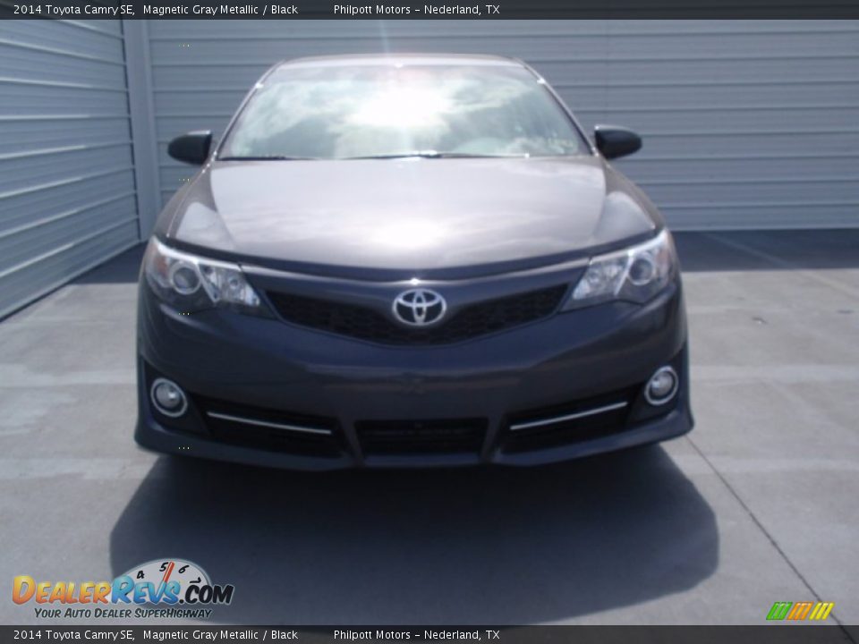 2014 Toyota Camry SE Magnetic Gray Metallic / Black Photo #8