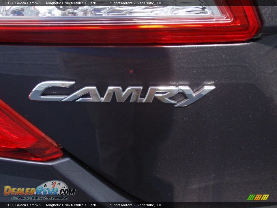2014 Toyota Camry SE Magnetic Gray Metallic / Black Photo #14