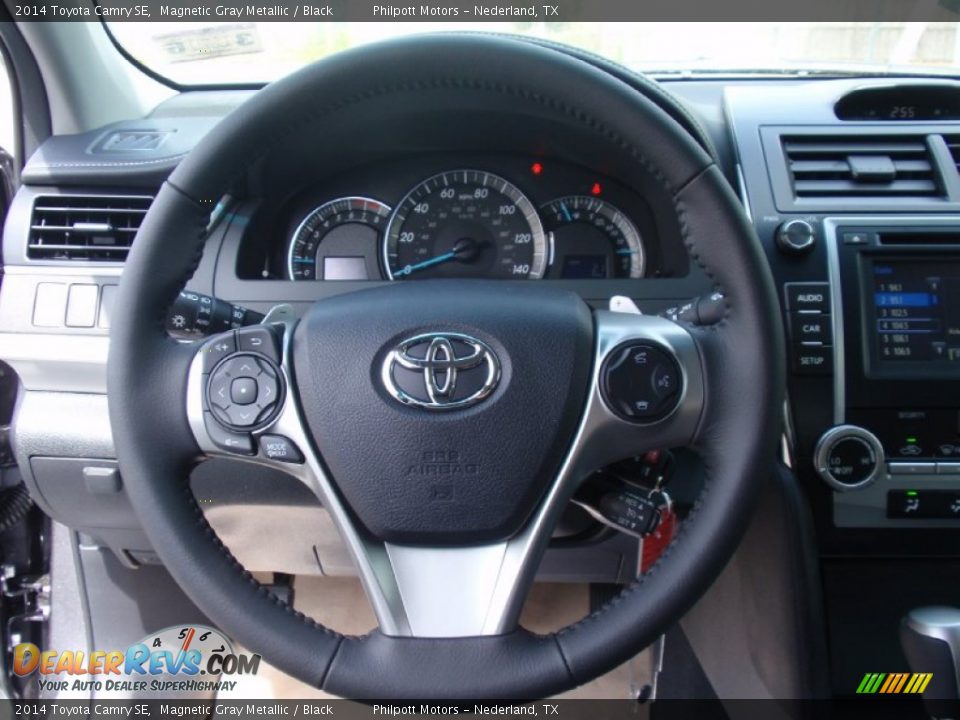2014 Toyota Camry SE Magnetic Gray Metallic / Black Photo #30