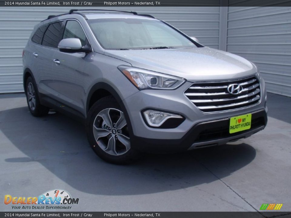 2014 Hyundai Santa Fe Limited Iron Frost / Gray Photo #1