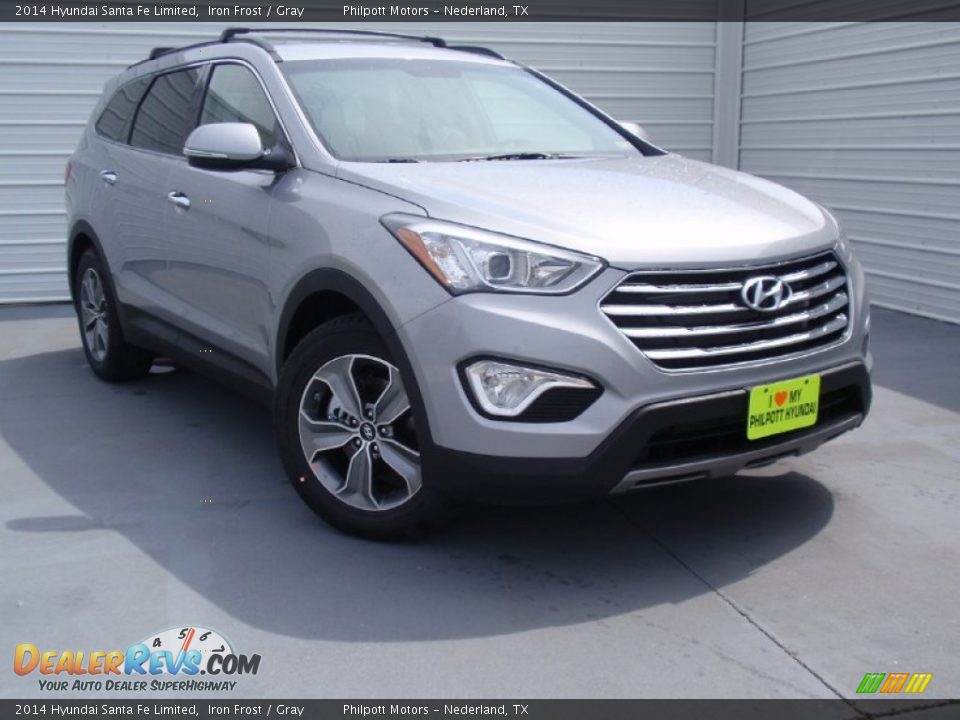 2014 Hyundai Santa Fe Limited Iron Frost / Gray Photo #2