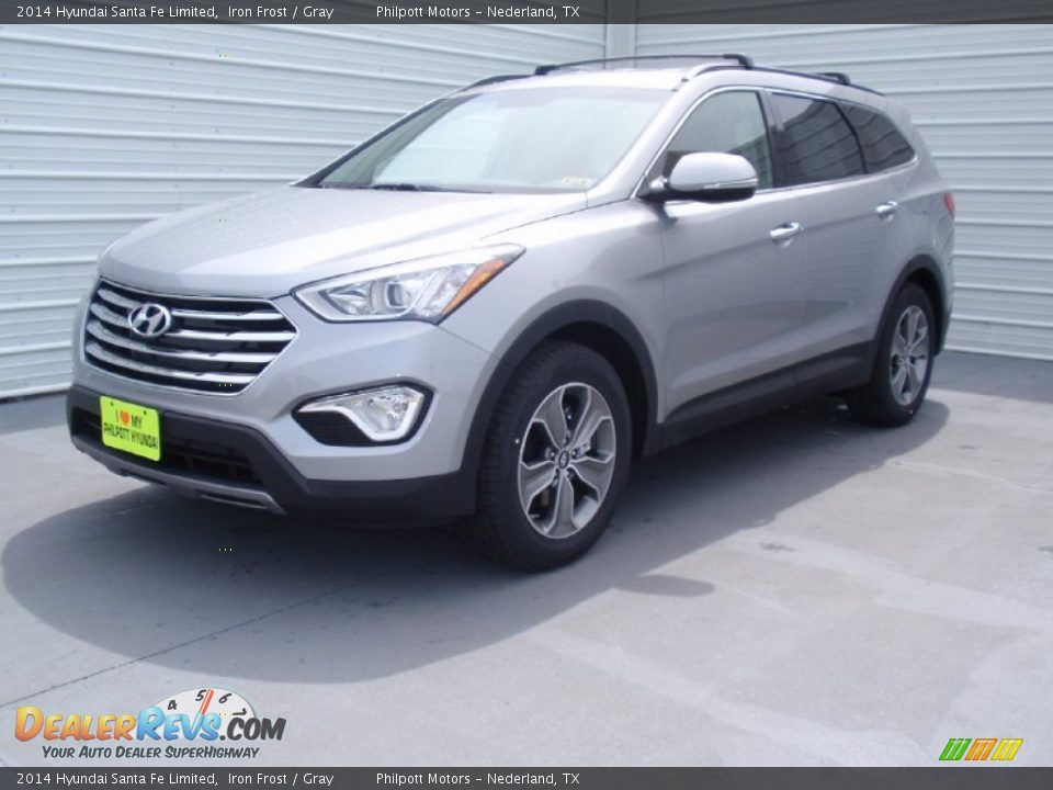 2014 Hyundai Santa Fe Limited Iron Frost / Gray Photo #7