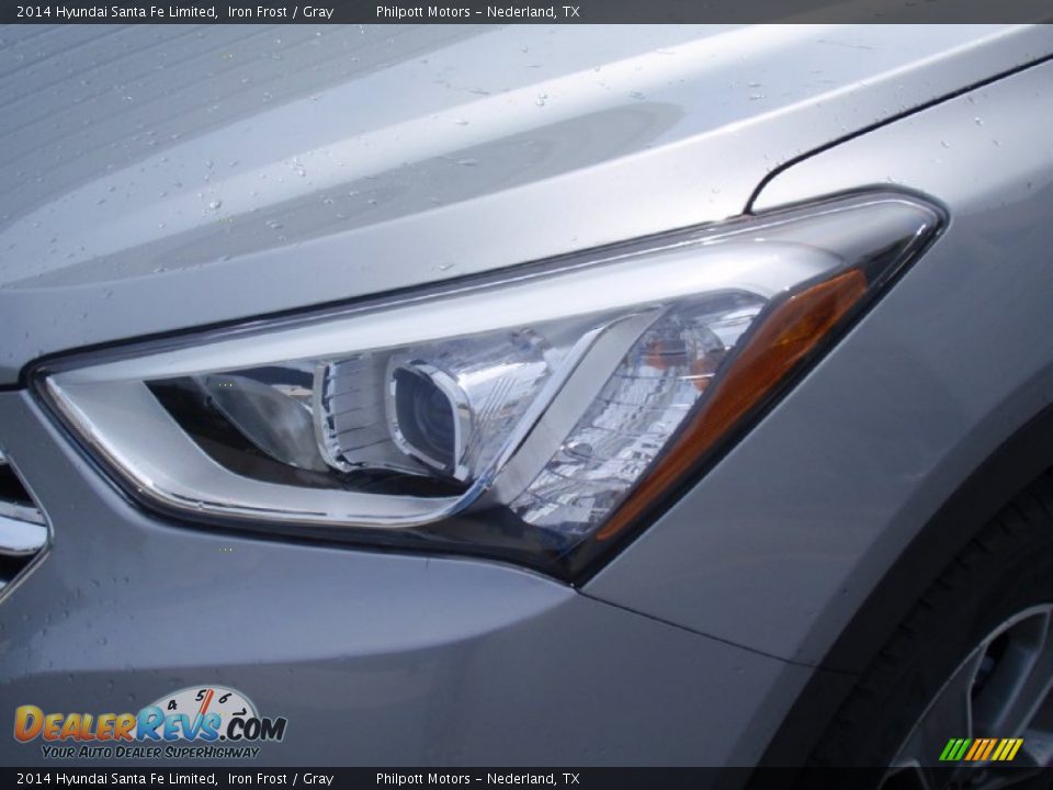 2014 Hyundai Santa Fe Limited Iron Frost / Gray Photo #9