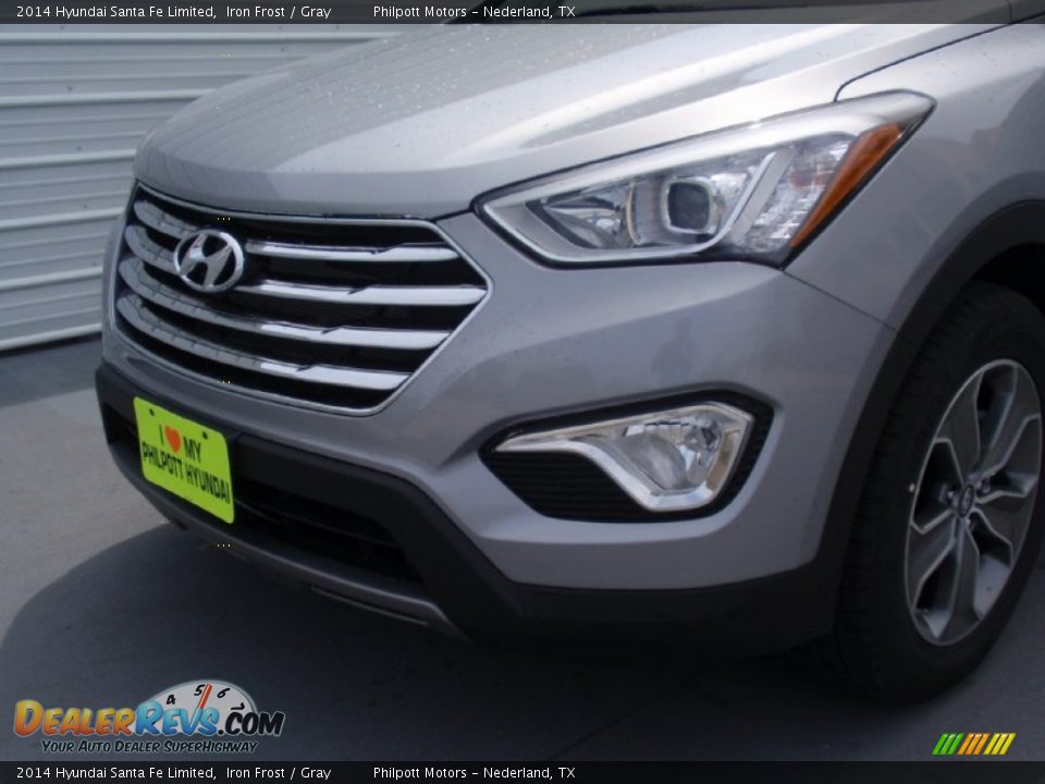 2014 Hyundai Santa Fe Limited Iron Frost / Gray Photo #12