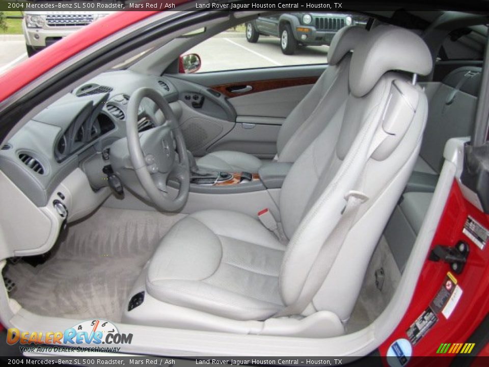 Ash Interior - 2004 Mercedes-Benz SL 500 Roadster Photo #2