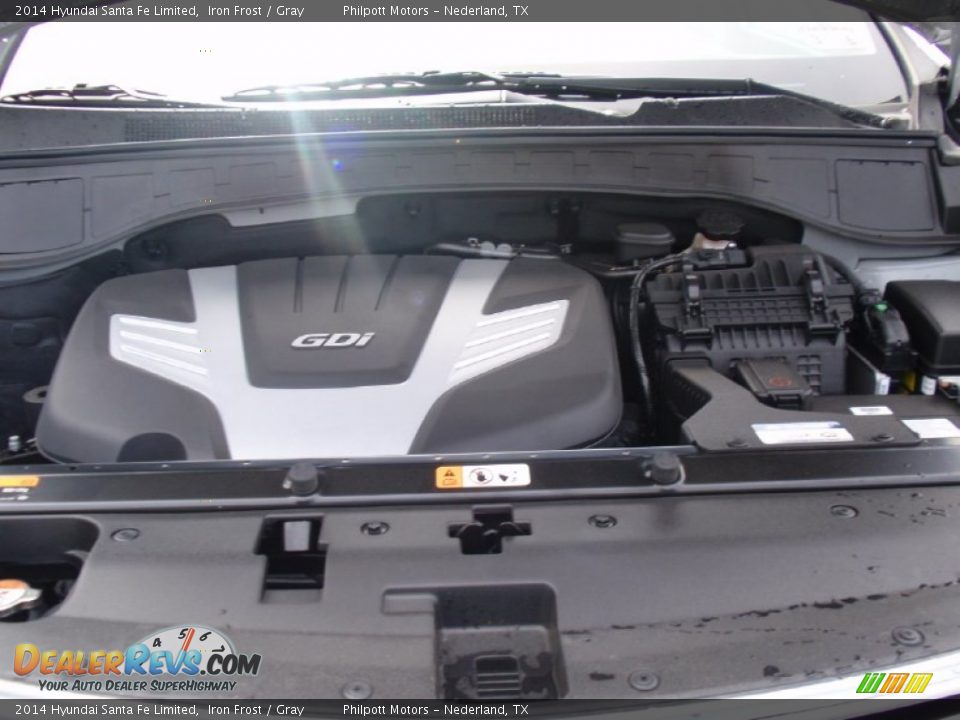 2014 Hyundai Santa Fe Limited 3.3 Liter GDI DOHC 24-Valve CVVT V6 Engine Photo #18