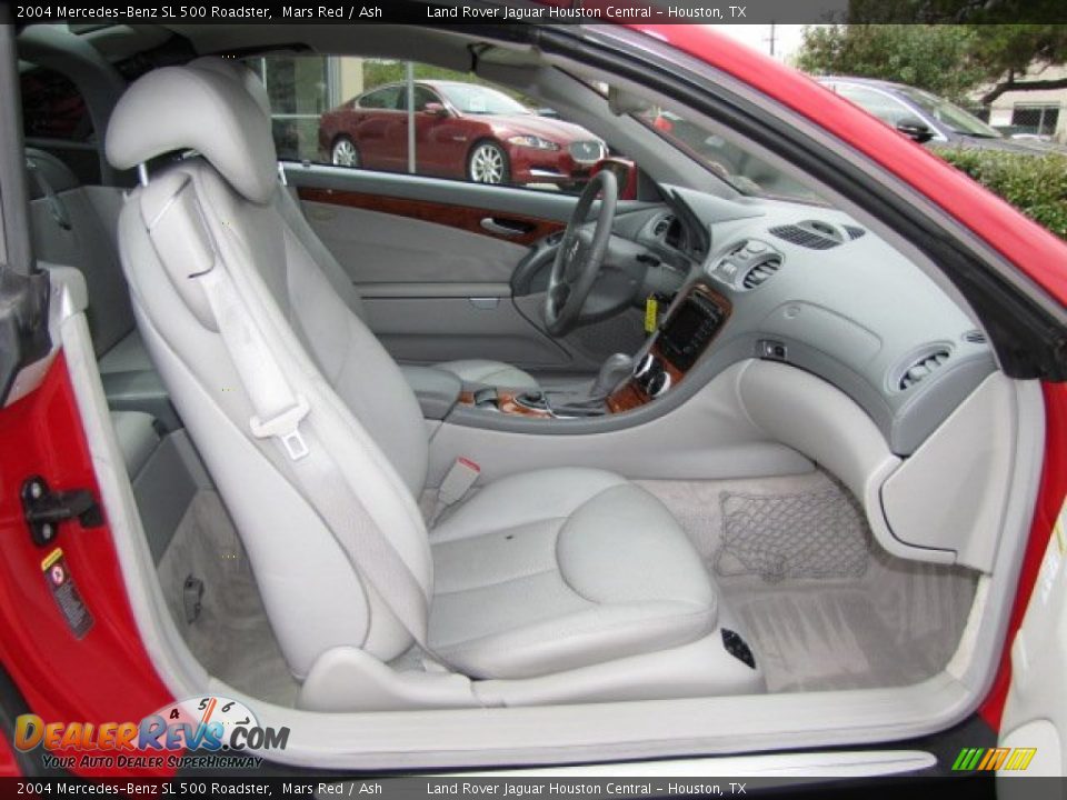 Front Seat of 2004 Mercedes-Benz SL 500 Roadster Photo #4