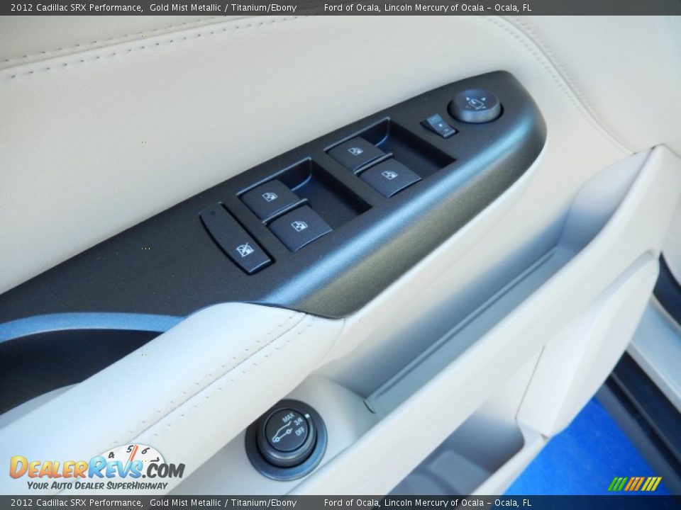 2012 Cadillac SRX Performance Gold Mist Metallic / Titanium/Ebony Photo #15