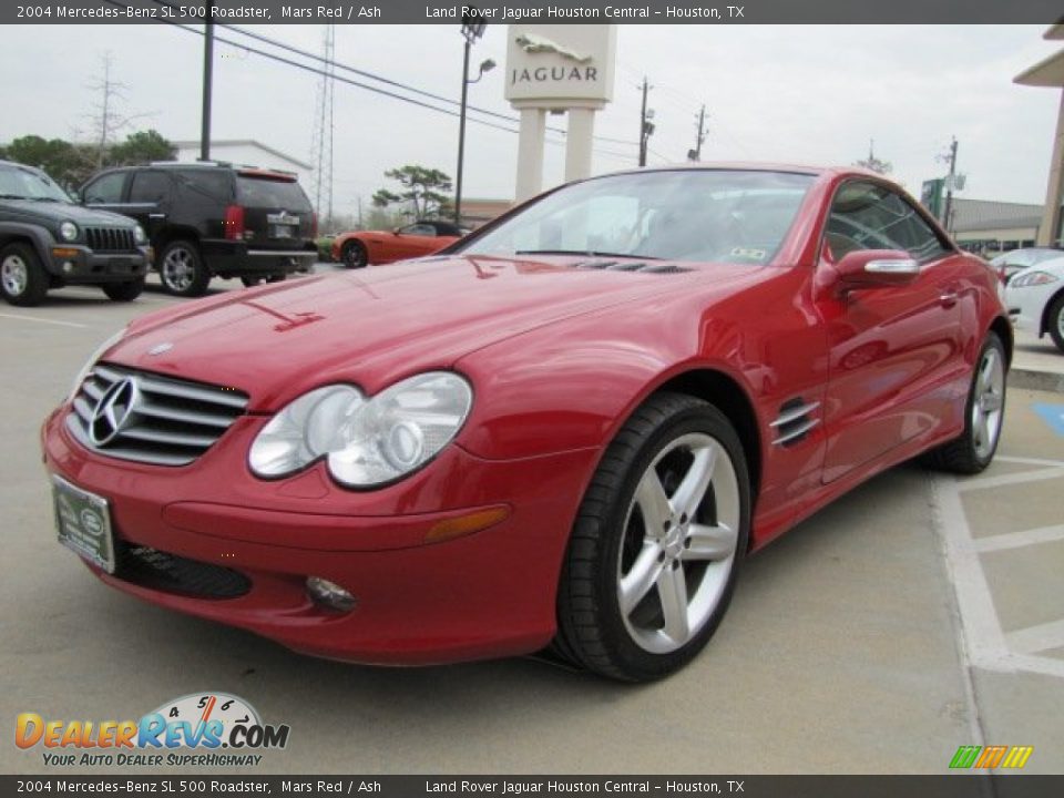 Front 3/4 View of 2004 Mercedes-Benz SL 500 Roadster Photo #6