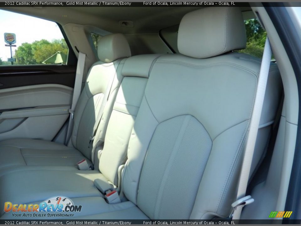 2012 Cadillac SRX Performance Gold Mist Metallic / Titanium/Ebony Photo #17