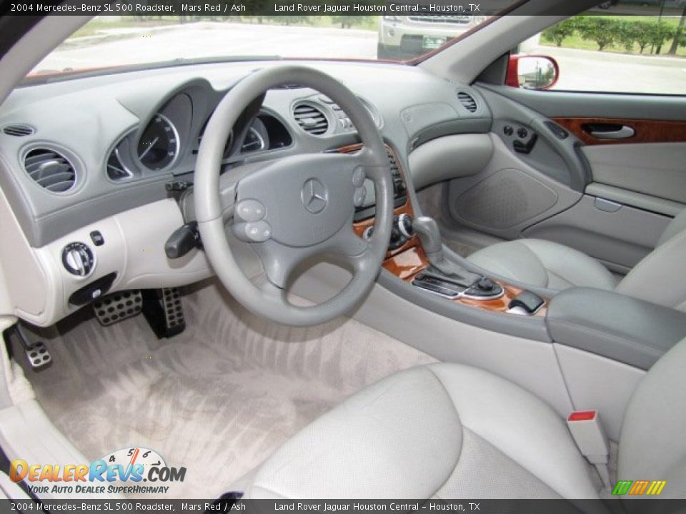 Ash Interior - 2004 Mercedes-Benz SL 500 Roadster Photo #13