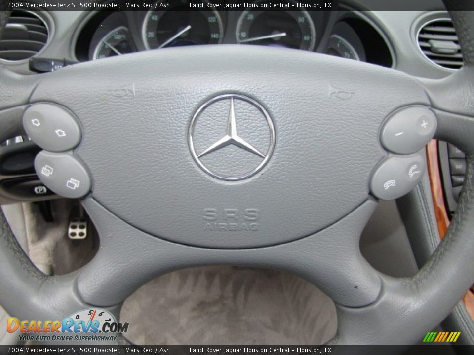 2004 Mercedes-Benz SL 500 Roadster Steering Wheel Photo #15