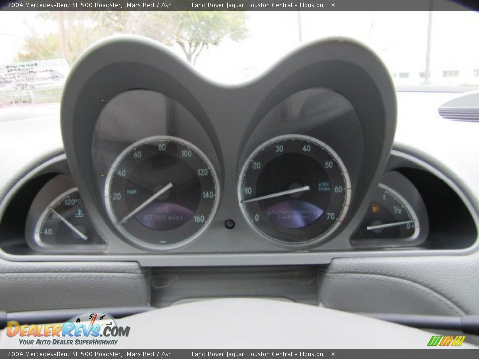 2004 Mercedes-Benz SL 500 Roadster Gauges Photo #18