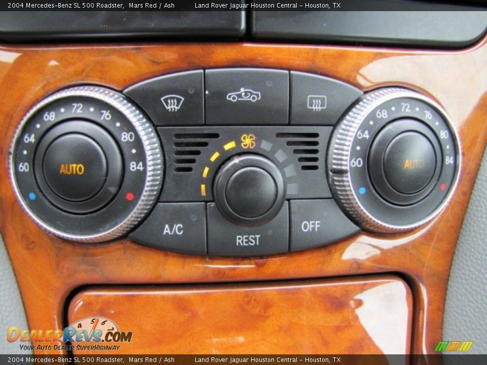 Controls of 2004 Mercedes-Benz SL 500 Roadster Photo #23