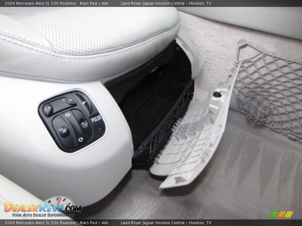2004 Mercedes-Benz SL 500 Roadster Mars Red / Ash Photo #29