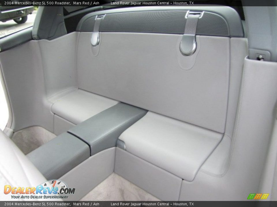 Rear Seat of 2004 Mercedes-Benz SL 500 Roadster Photo #31