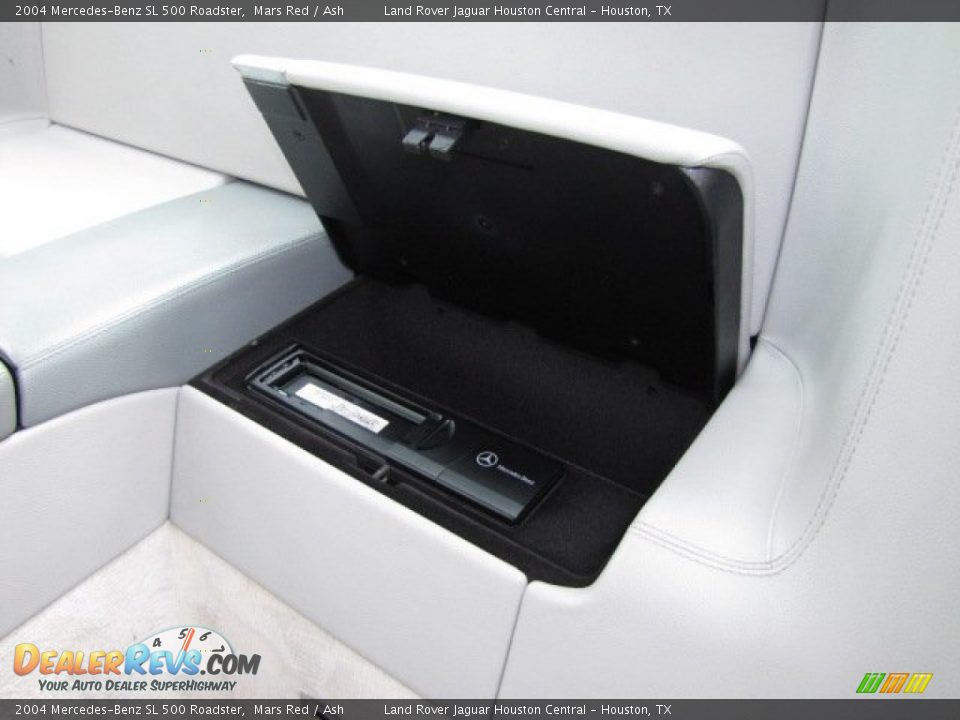 2004 Mercedes-Benz SL 500 Roadster Mars Red / Ash Photo #32