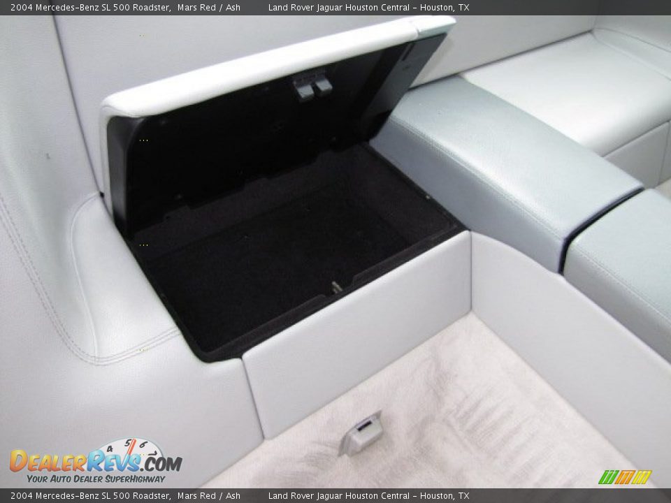 2004 Mercedes-Benz SL 500 Roadster Mars Red / Ash Photo #33