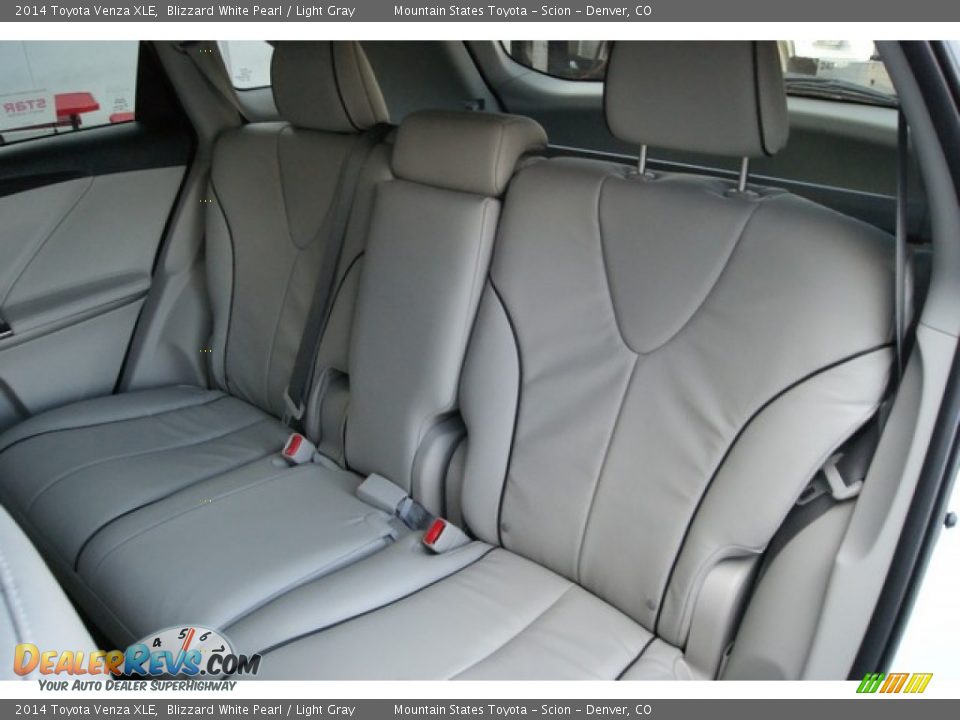 2014 Toyota Venza XLE Blizzard White Pearl / Light Gray Photo #7