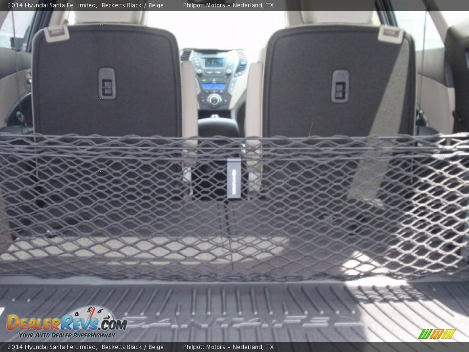 2014 Hyundai Santa Fe Limited Becketts Black / Beige Photo #25
