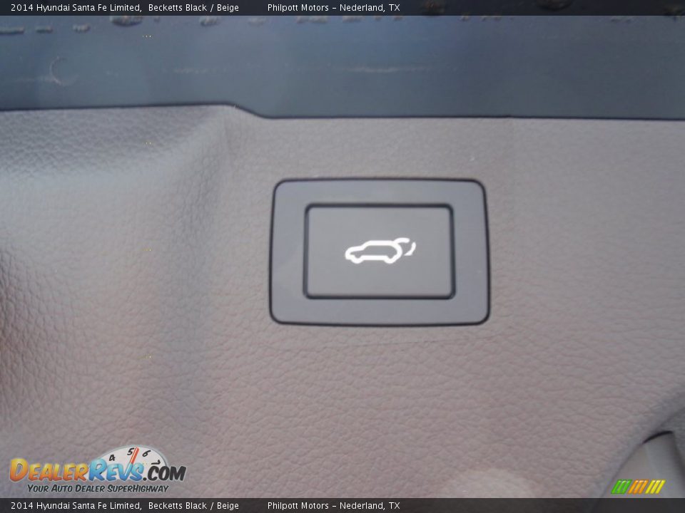2014 Hyundai Santa Fe Limited Becketts Black / Beige Photo #26