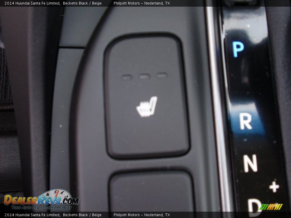 2014 Hyundai Santa Fe Limited Becketts Black / Beige Photo #34