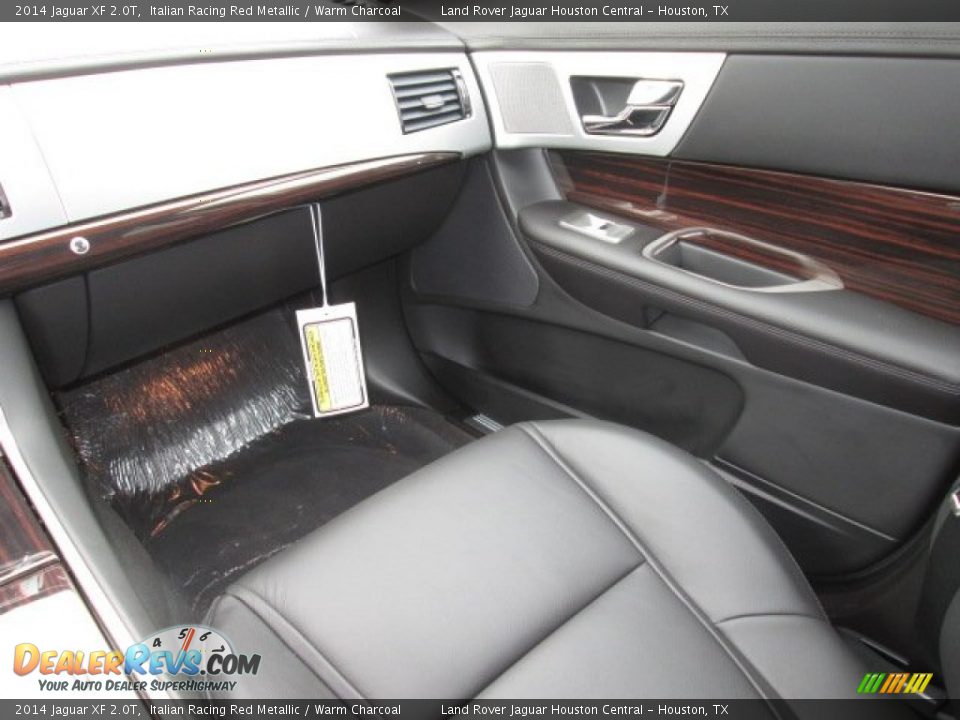 Front Seat of 2014 Jaguar XF 2.0T Photo #13
