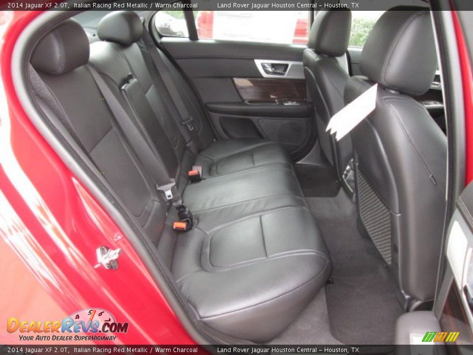 Rear Seat of 2014 Jaguar XF 2.0T Photo #16