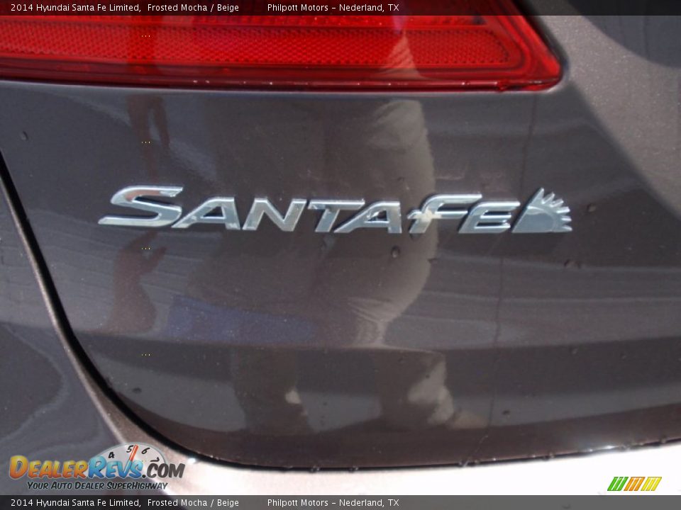2014 Hyundai Santa Fe Limited Frosted Mocha / Beige Photo #15