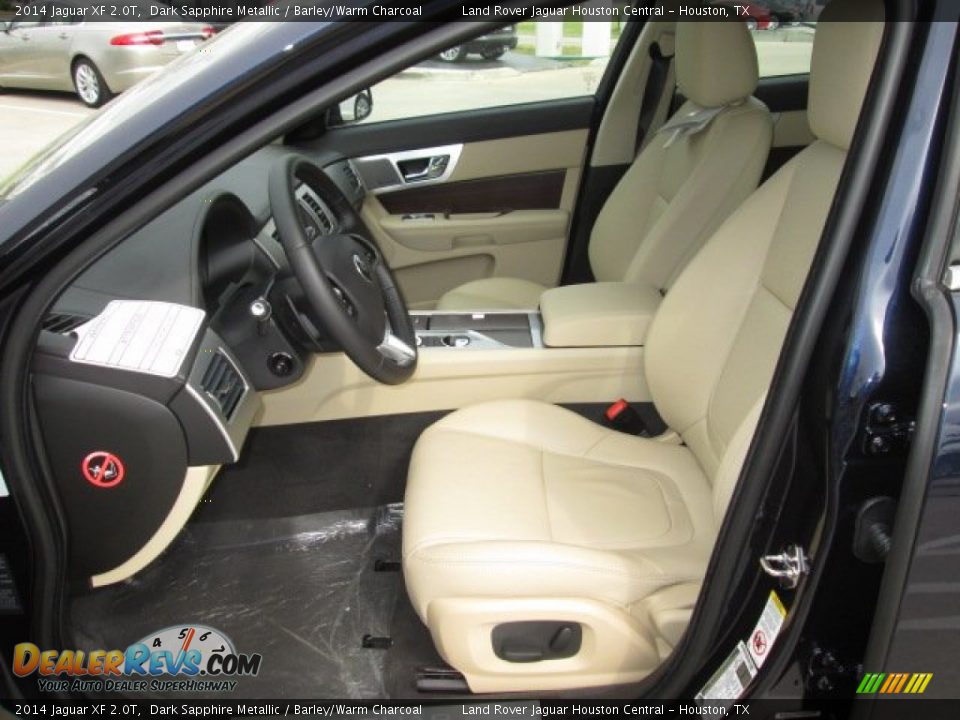 Barley/Warm Charcoal Interior - 2014 Jaguar XF 2.0T Photo #2