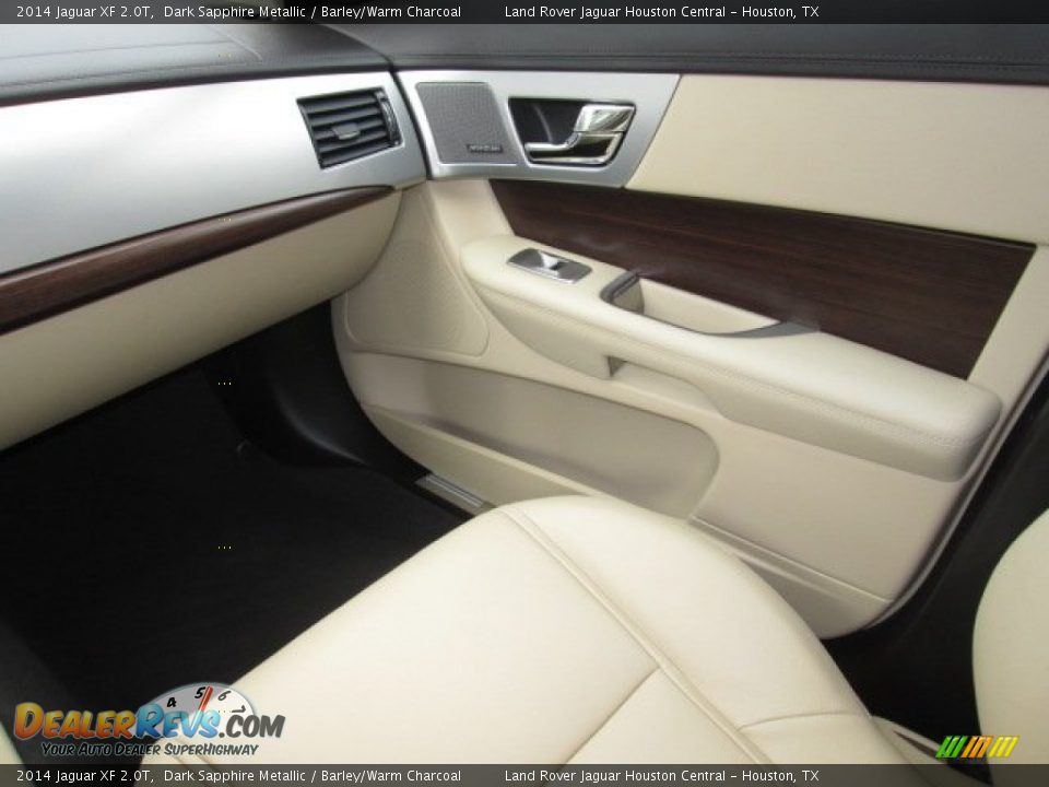 Front Seat of 2014 Jaguar XF 2.0T Photo #13