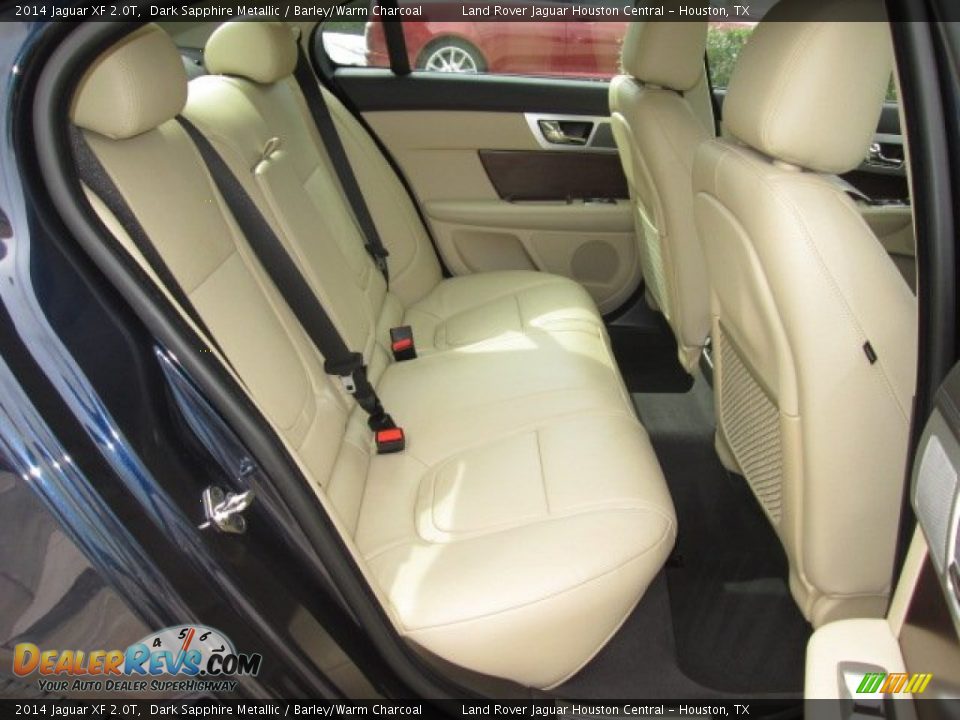 Rear Seat of 2014 Jaguar XF 2.0T Photo #16
